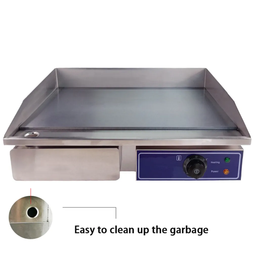 Hot Sale Commercial Electric Griddle Flat Top Grill Hotplate