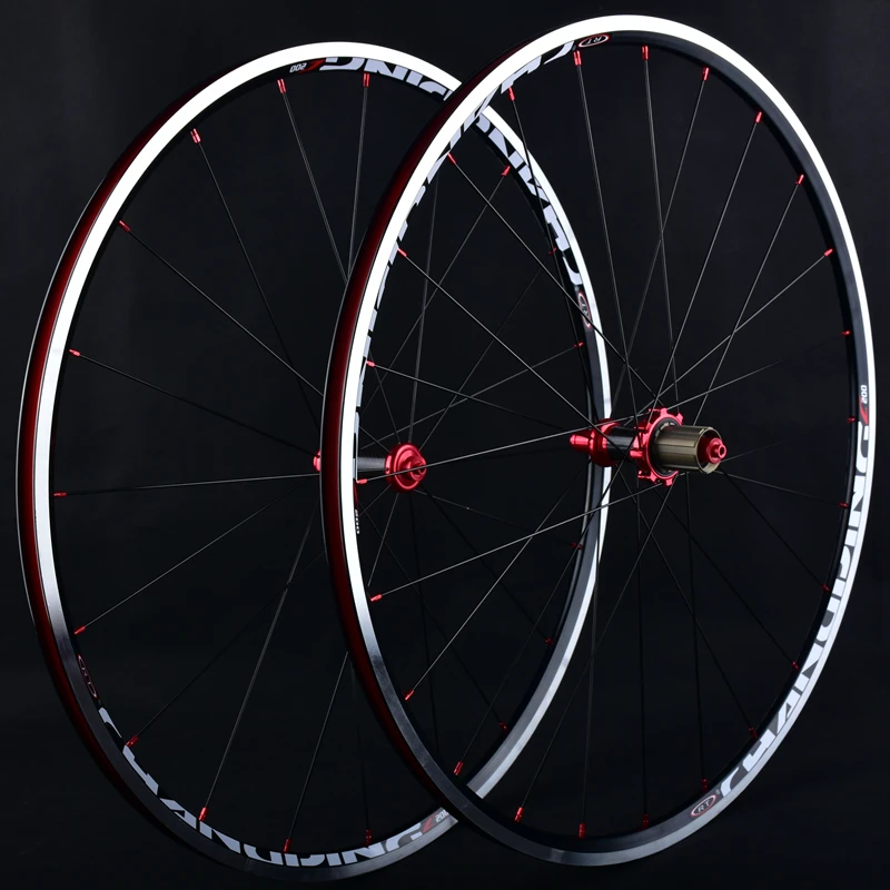 

Road Bike Wheel Set RT C200 Before 2 After 5 Peilin 700C 120 Ring Break Aluminum Alloy Ultra-Light Carbon Fiber Wheel Group