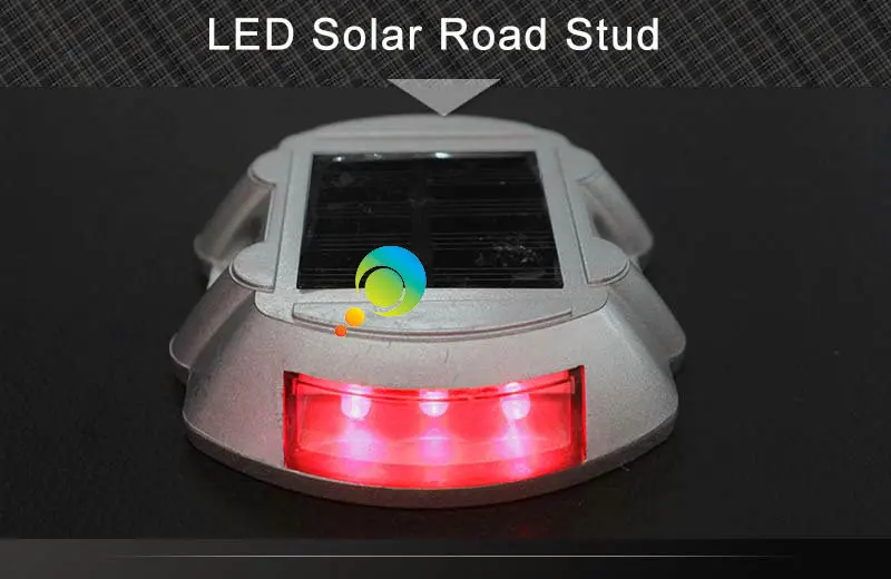 Красный светодиодный светильник устойчивый режим подковы дизайн Алюминиевый Солнечный Дорожный Стад