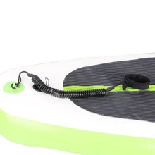 Черный цвет стоьте вверх весло доска поводок лодыжки шнур sup доска аксессуар безопасная Веревка безопасности доска для серфинга fix веревка эластичная