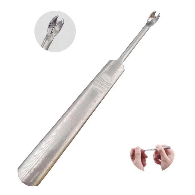 

1Pcs Professional U Shaped Stitching Groover Skiving Edge Beveler Perfect Leathercraft Leather Tool High Quality