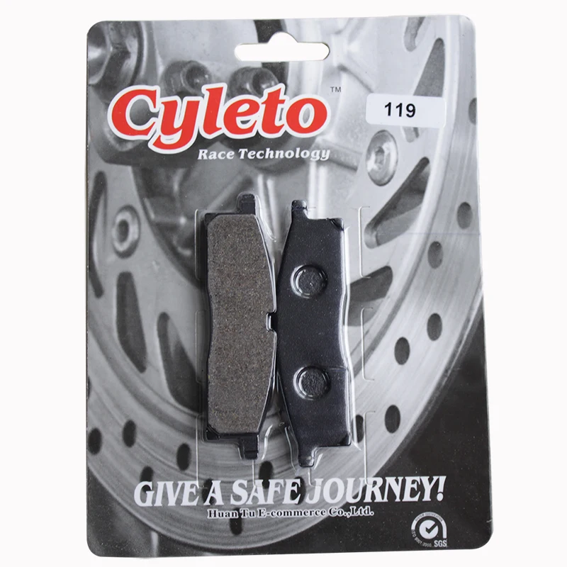 Cyleto мотоциклетные передние тормозные колодки для YAMAHA DT50 DT 50 1988 YZ80 YZ 80 1996 2001 YZ85 85 2002
