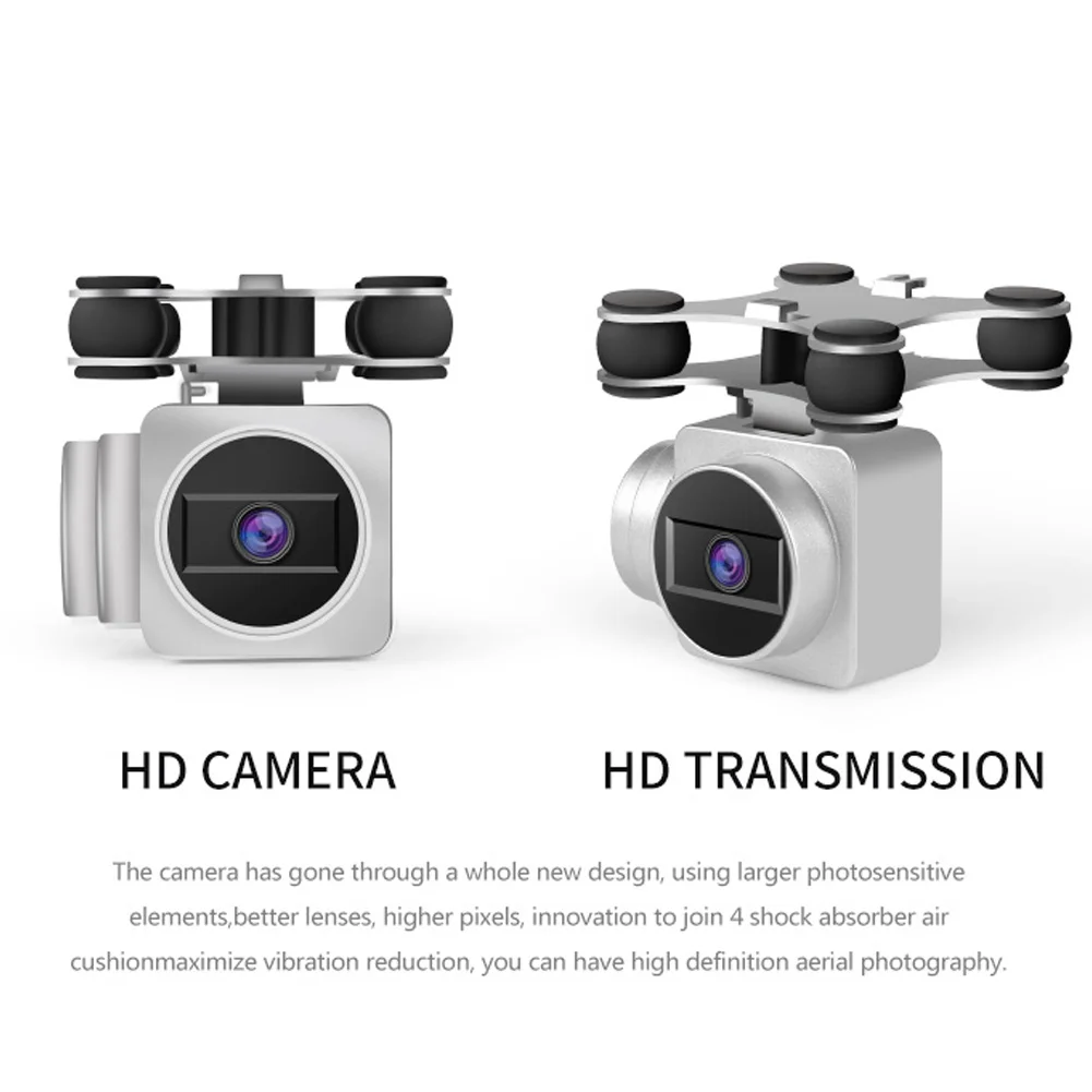 Радиоуправляемый вертолет Дрон с камерой HD 1080 P wifi FPV селфи Профессиональный