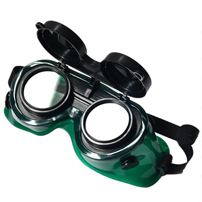

Urijk Protective Goggles Welding Protecting Glasses Protective Eyewear Headset Double Lens Argon Welding Tools Elastic