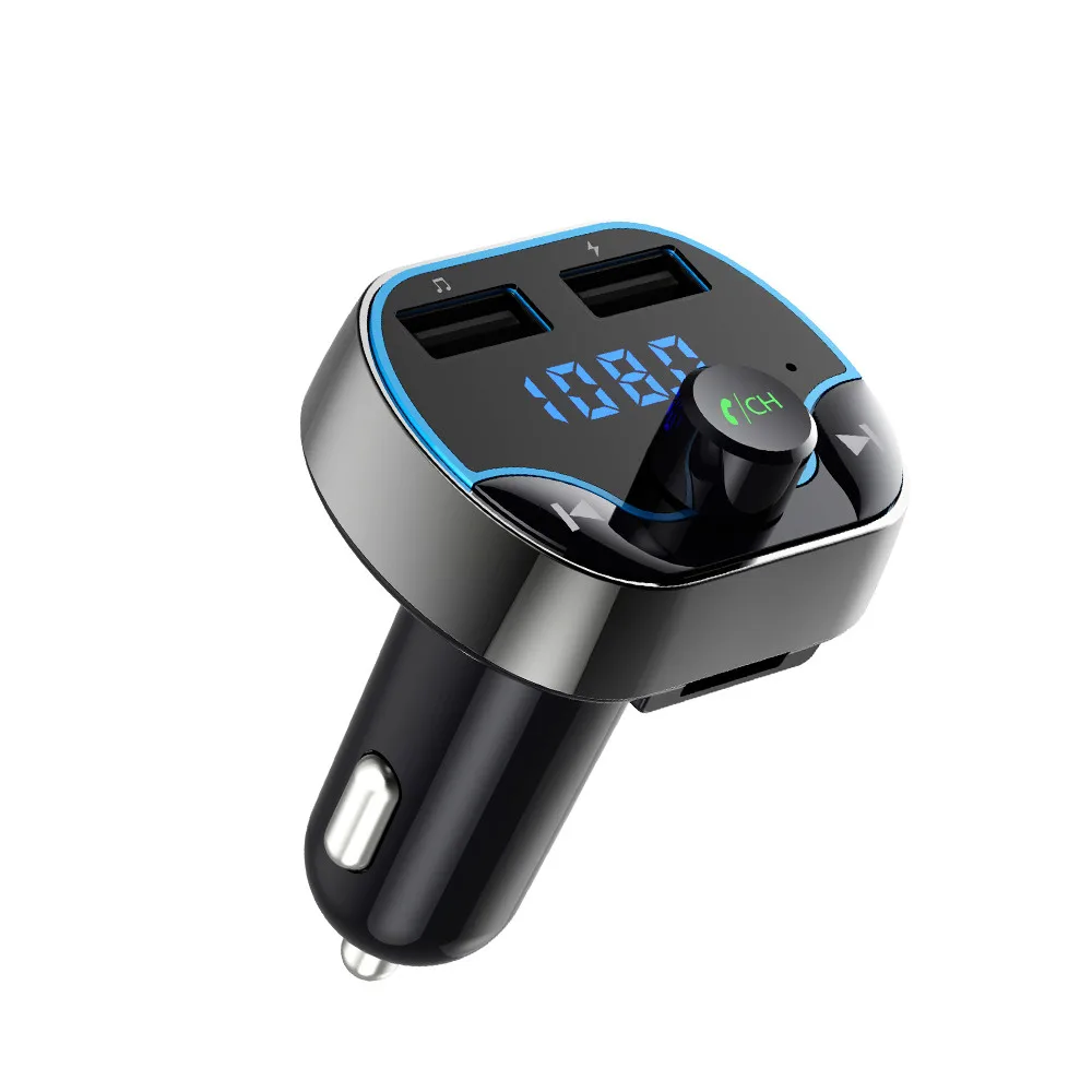 Многофункциональный двойной USB зарядное устройство беспроводной Bluetooth Handsfree Car Kit