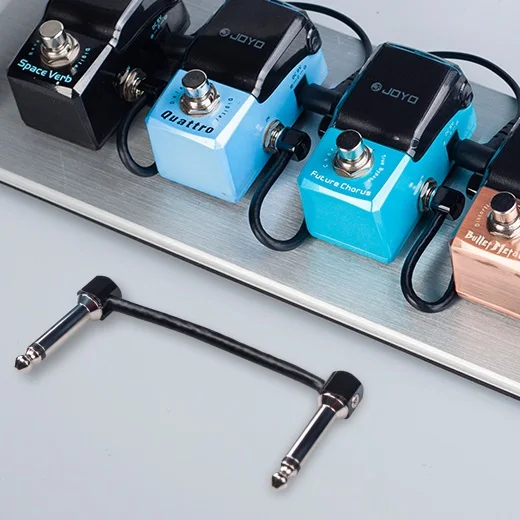 

Guitar Effect Cable Copper 2 Heads Cables Guitars Electric Guitar Accessories TRS Instrument Set Cables Effect Pedal Connector