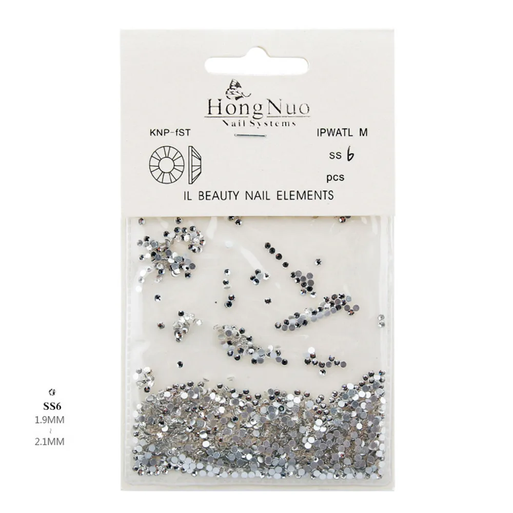 

Nail sticker 3d 1440pcs / Bag Czech Imitation Austrian Diamond Micro-Crystal Mini Nail Art Nail nails accessories 0109