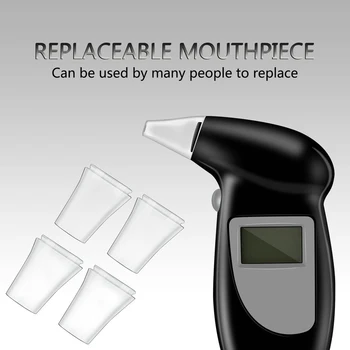 

LCD Display Professional Digital Alcohol Tester Breathalyzer Analyzer Detector Test Alkomat Breathaly Device LCD Screen Test
