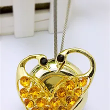 Модная Магнитная занавеска с зажимом, в виде сердца лебедя, самая низкая цена, лучший выбор для зажим для занавески