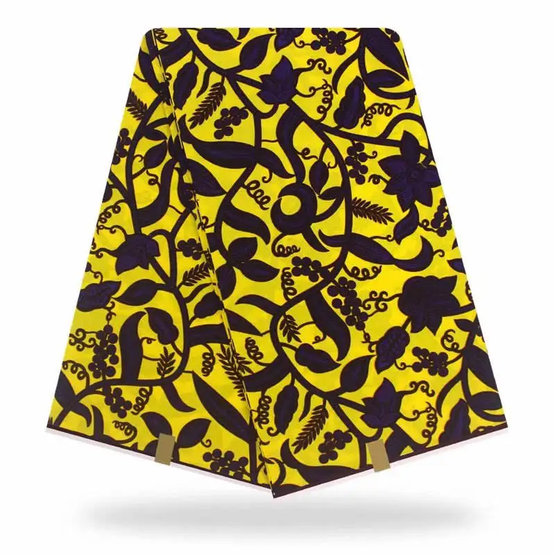 

Free Shipping 2019 Ankara hot Wax Hollandais African Hollandais Real Dutch Wax Veritable Wax Hollandais For Women Dress ! P40412