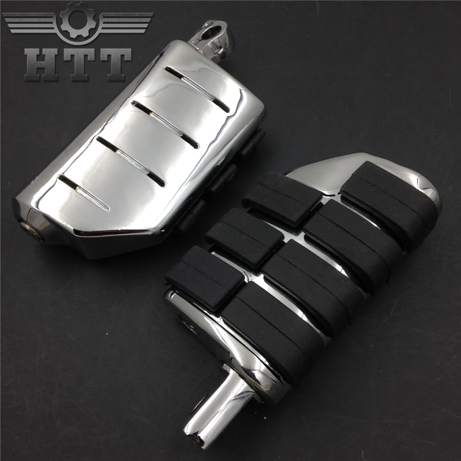 Aftermarket мотоцикл части 8028 ISO Dually подножки для ног для Touring Electra Glide Softai Dyn хромированный