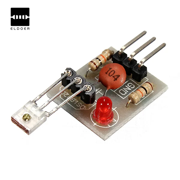 

1Pc New Laser Receiver Module non-modulator Tube Laser Sensor Module Integrated Circuits 1.5 x 1.9cm