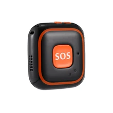 Alarma de emergencia para ancianos, dispositivo de seguimiento en tiempo Real, con botón SOS, GSM GPRS, V28