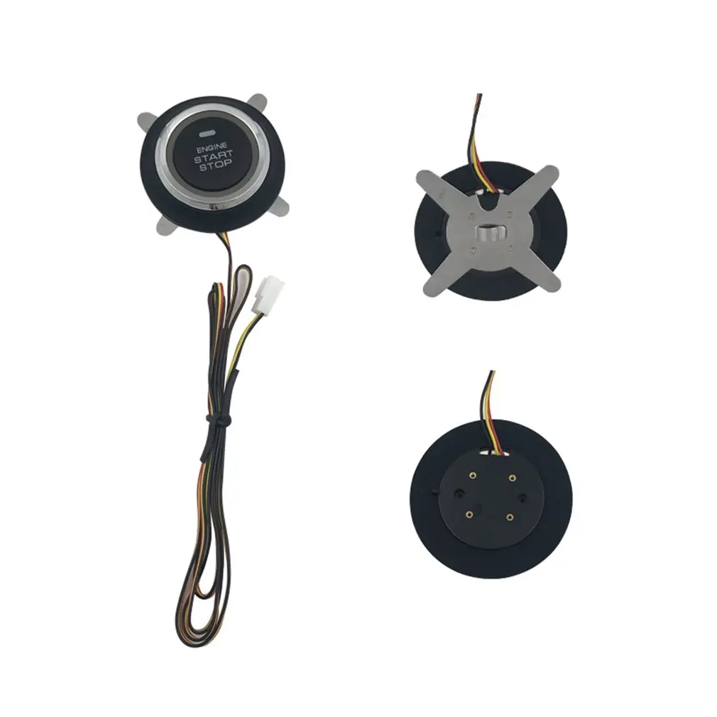 عالية الجودة NQ-ST9005 12 v العالمي RDID الظلام قفل مكافحة سرقة جهاز سيارة واحدة زر بدء تعديل نظام