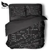 Dream NS-Juego de ropa de cama con diseño de precisión matemática, edredón GEKK de ciencia ficción, funda de almohada personalizada, Textiles para el hogar, color negro ► Foto 1/6