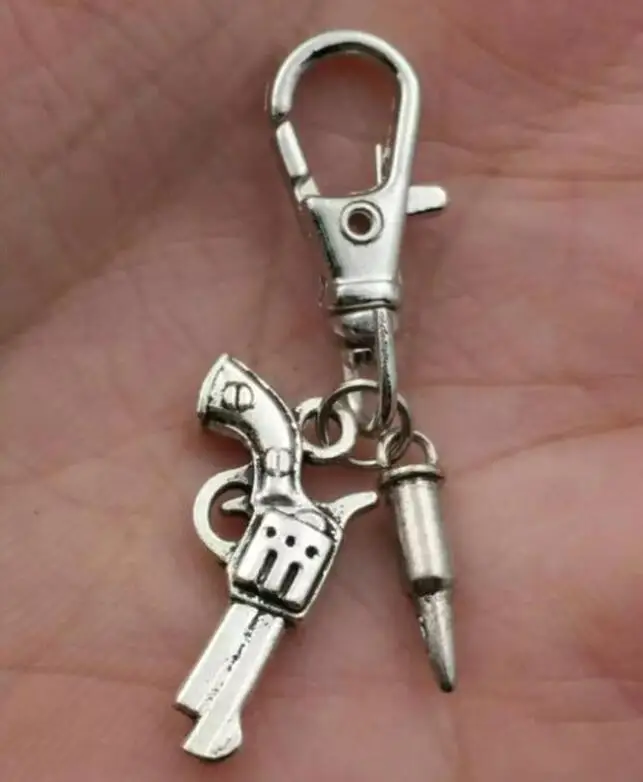 High Quality Key Pendant Gun &bullet Keychain For Car Key Ring Handbag