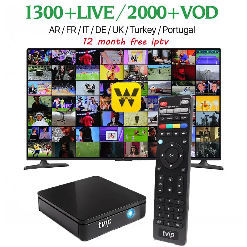 

TVIP 410 412 Box Amlogic Quad Core 4GB Android 4.4/Linux Dual OS Smart TV Box Support H.265 Airplay DLNA h96 v7 android tv box