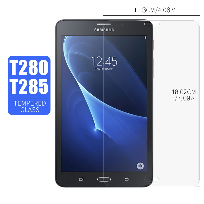 HD планшет закаленное стекло для samsung Galaxy Tab T285 T580 T280 T700 T800 Защитная пленка для samsung N5100 P3100 T320 T230 - Цвет: For Samsung T280