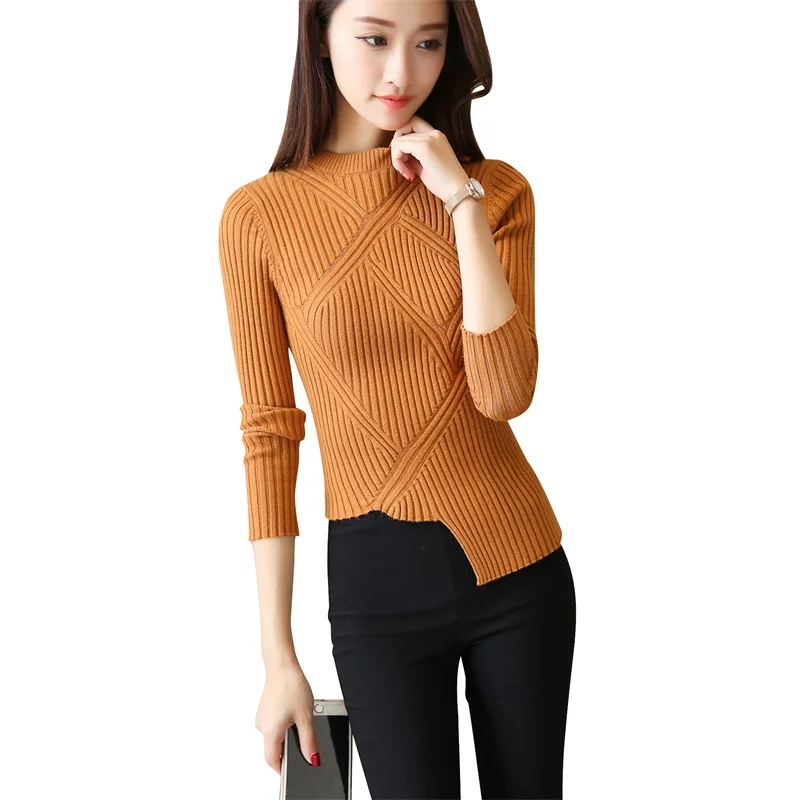 Зимний корейский стиль культивировать благонравный свитер платье Нерегулярные Круглый воротник без подкладки верхняя одежда до 36