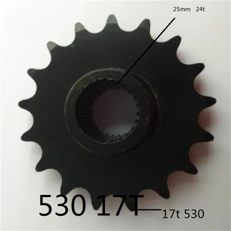 

ATV accessories 250cc quad sprocket 17t for 530 chain go kart karting cf moto pitbike gokart bike polaris sportsman cfmoto parts