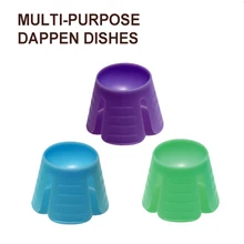 100 шт. стоматологический для ротовой полости материалы Поставки одноразовые Dappen блюда, многоцелевой dappen Блюда