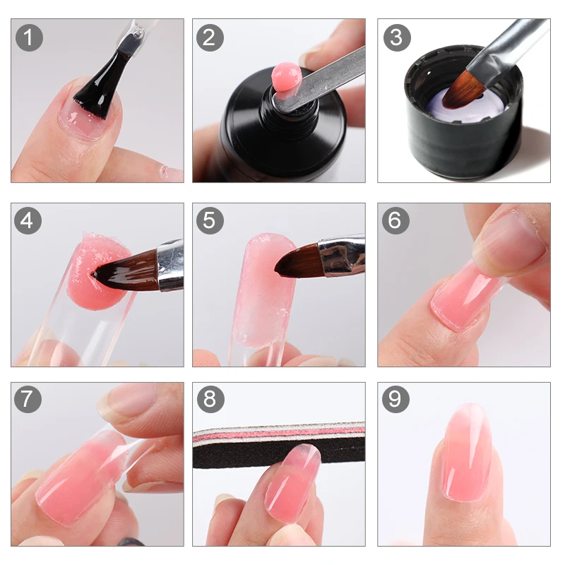 ROSALIND gel varnish 30ml Poly Gel For Nail Extensions Finger Gel Acrylic uv gel nail polish Top ba