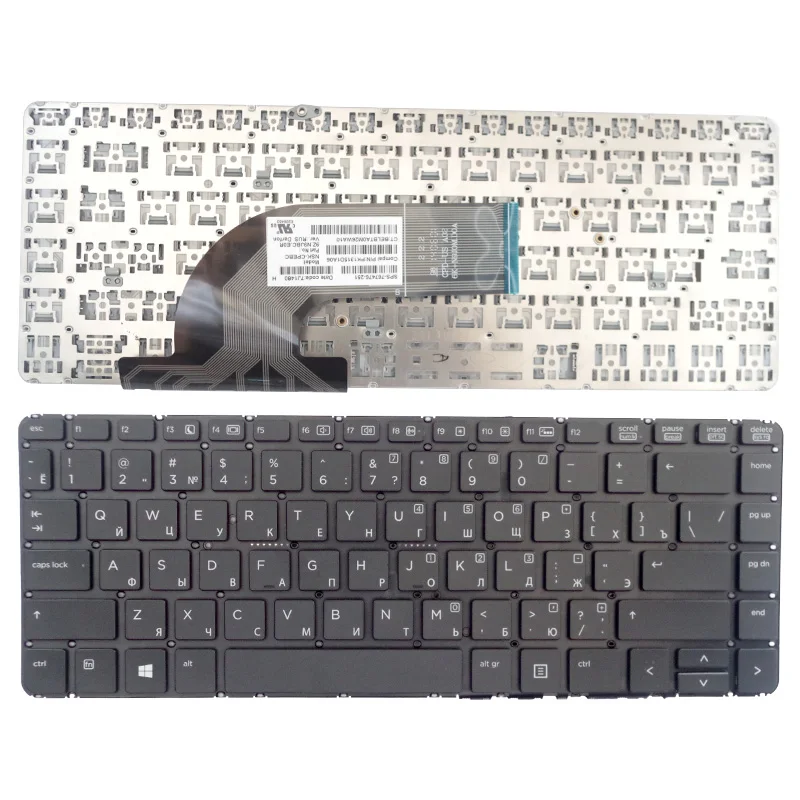 Ру черный новая клавиатура для ноутбука hp ProBook 640 G1 645 G1 440 445 G1 G2 430 G2