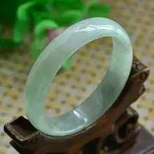 Нефритовый женский браслет овальный браслет нефритовый браслет 54 мм 00144