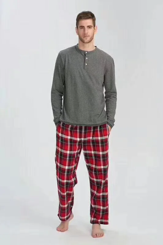 Free shipping.autumn Brand men Sleep Pajamas,sleeping home clothing