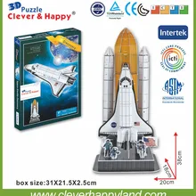 Открытие космический челнок 3D плесень головоломки производитель