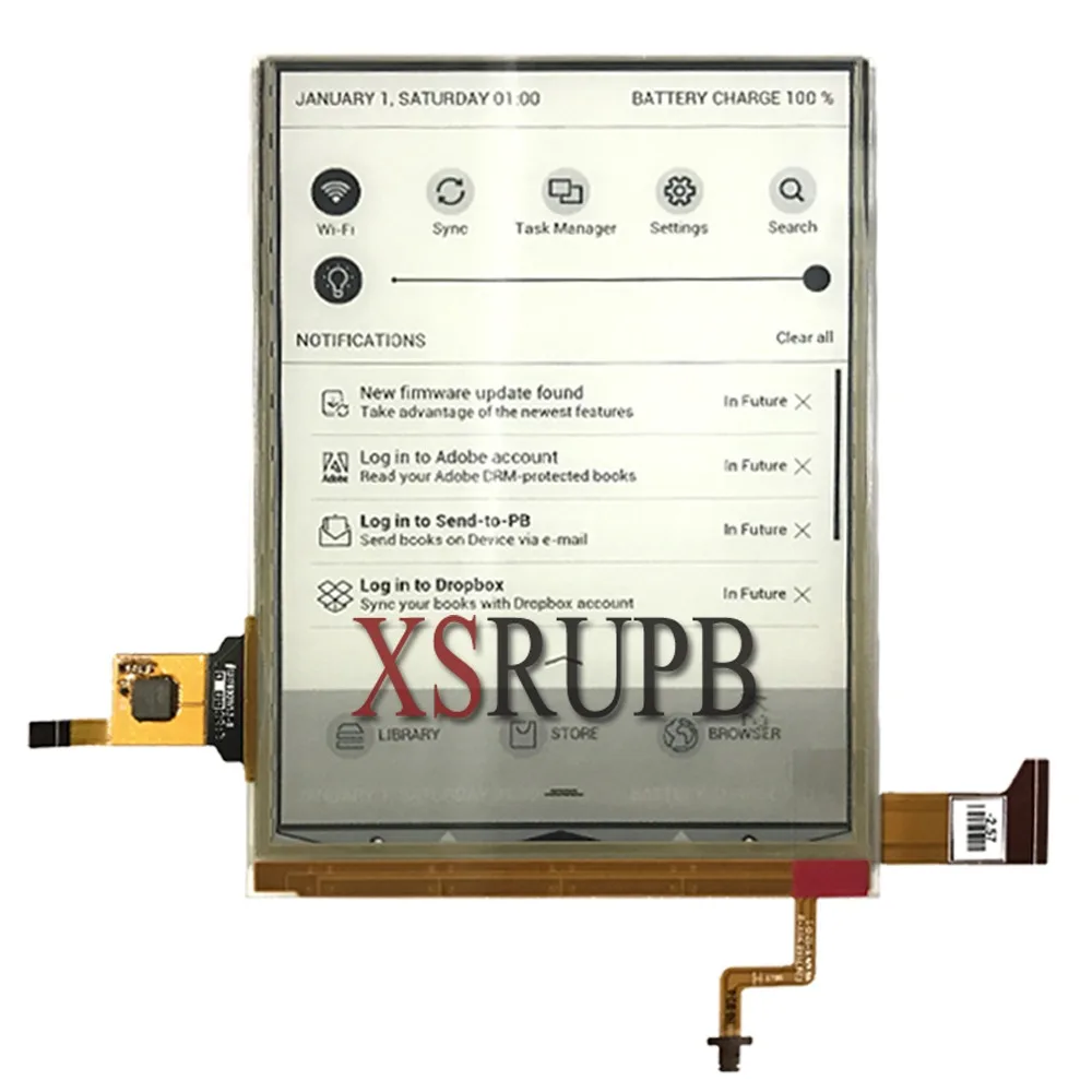 Eink Carta 2 ED060XH7 – nouveau lecteur de livres électroniques LCD, pour ONYX BOOX Vasco da Gama, 100%