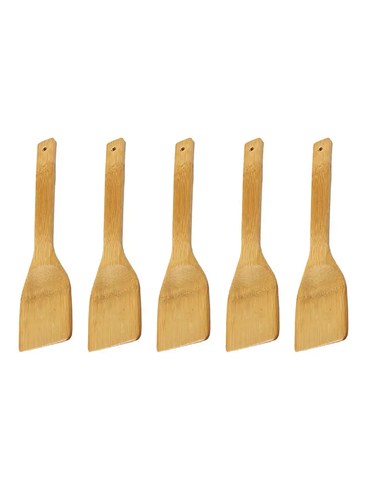 5pc 30CM Natural Bamboo Wood Spatula Wooden Cooking Kitchen Utensils
Accessories bamboo
