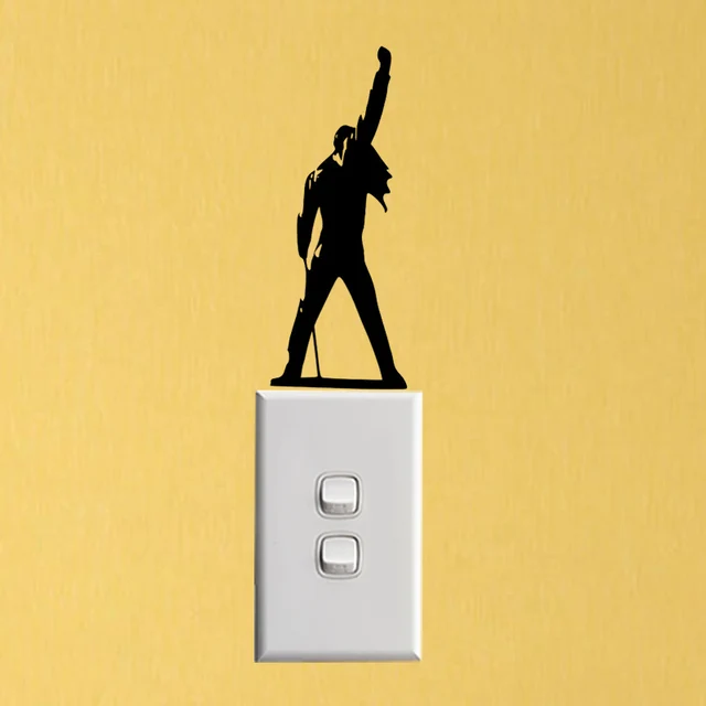 Freddie Mercury Moda Accessori Per La Casa Arredamento Vinile Interruttore Autoa Freddie Mercury Moda Accessori Per La Casa Arredamento Vinile Interruttore Autoa