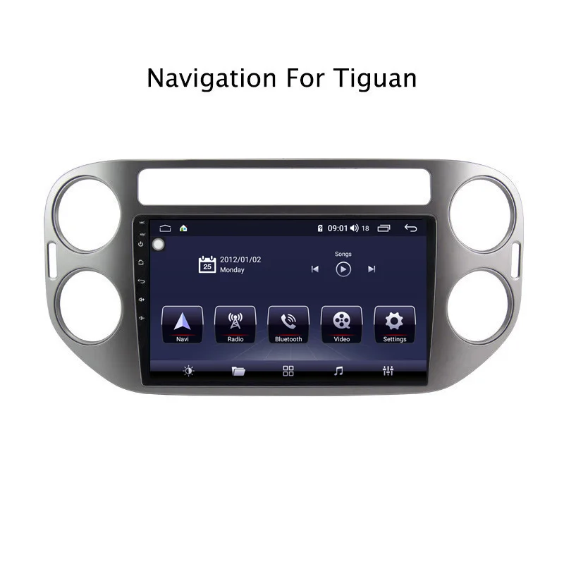 9 &quotAndroid 8 1 core 4G ram 64G rom gps навигация автомобильное радио для VW Tiguan 2010-2018 с Carplay/4G LTE |