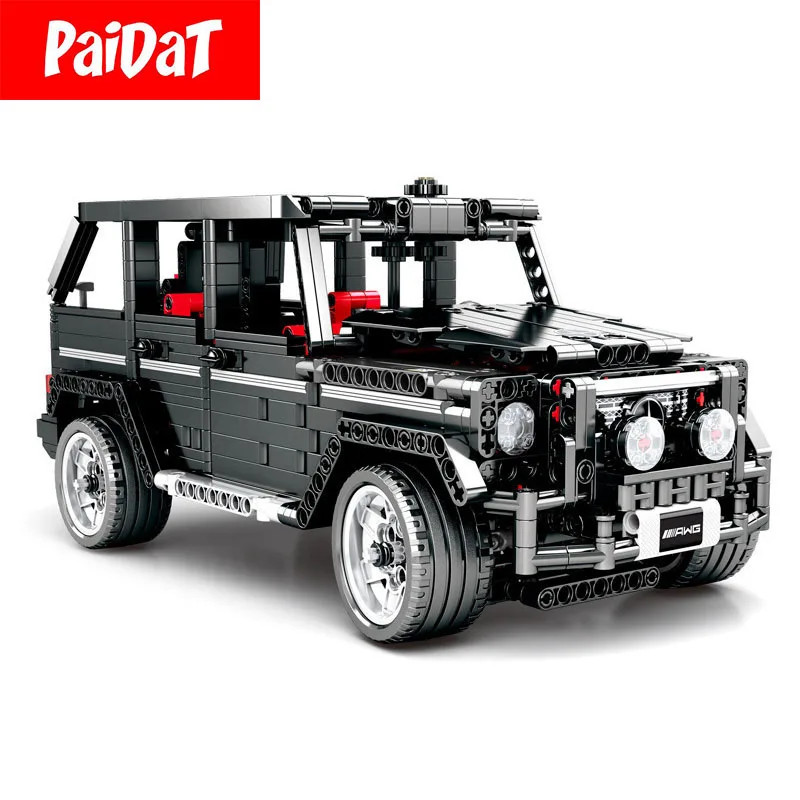 

PAIDAT Technic Series Building Blocks Banz G500 Car Compatible Legoing Bricks 701960 Model 1343Pcs Educational Toys Gift Blocks