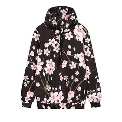 2019 Мода Новый Harajuku Фэн Толстовка Размер плюс-фигура цифровая Толстовка пальто женская блузка 40 *