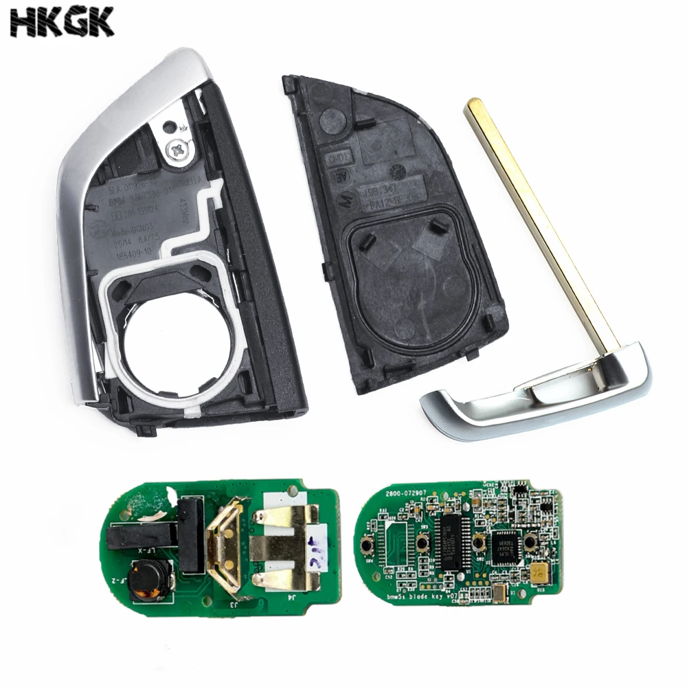 4 кнопки для BMW F серии CAS4 +/FEM 2011 2017 белый модифицированный дистанционный смарт