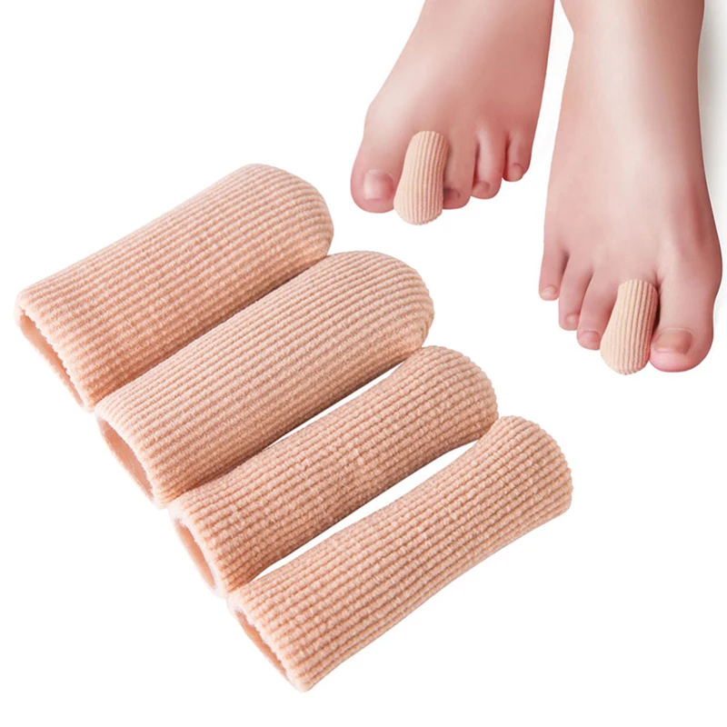 

3 Size New Durable Silicone Gel Cap Finger Toe Blister Calluses Relief Tube Protector Small Foot Care Health Toe Health H0050