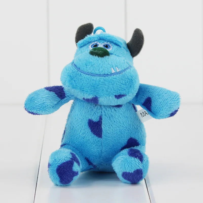 

3.9" 10cm Mini Sullivan Sulley Plush Pendants Western Anime Action Figure Toy Collectible Soft Ornament Doll Free Shipping