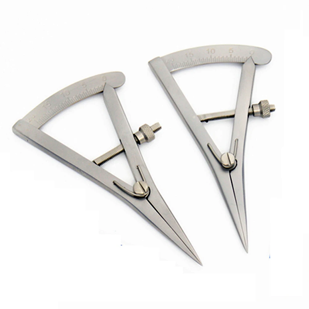 Double Eyelid Measuring Calipers Cosmetic Stainless Steel Surgery