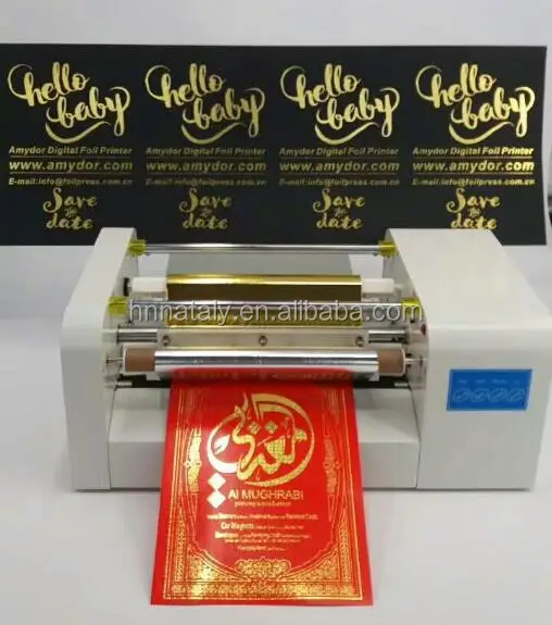 Планшетный цифровой алюминиевый горячий золотой фольги тиснения принтер автоматическая печатная машина для приглашения обложка книги и т. Д
