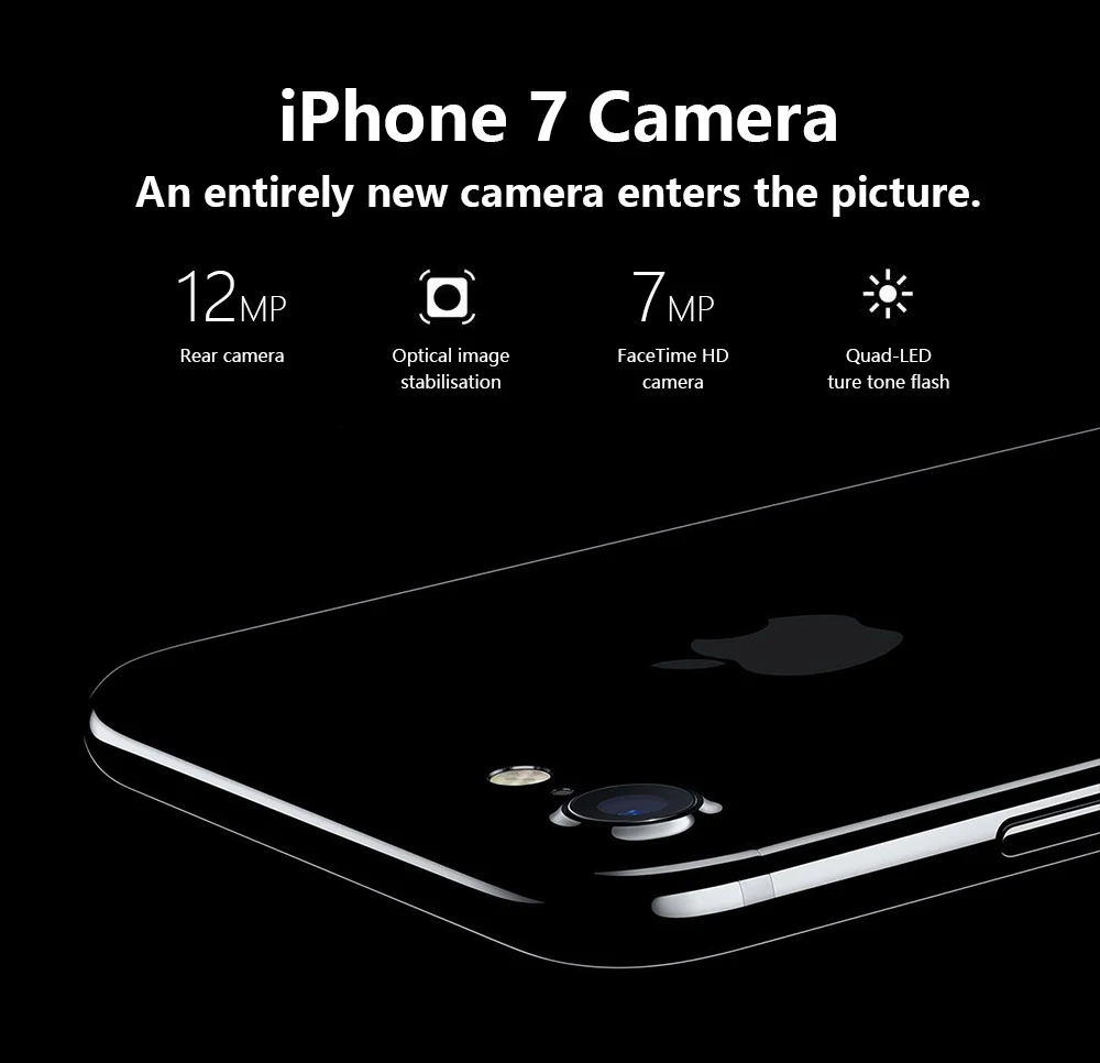 Разблокированный телефон Apple iphone 7 IOS 11 LTE wifi 4," дисплей 12.0мп камера четырехъядерный смартфон с отпечатком пальца iphone 7