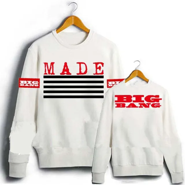 Bigbang kpop long sleeve sweatshirt 2016 autumn concert k pop clothing ...