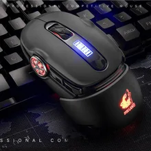 Профессиональная Проводная игровая мышь, 3200 dpi, светодиодный, оптическая, USB, компьютерная мышь, геймерские мыши, бесшумная мышь для ПК и ноутбука