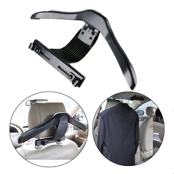 

1 Pc Convenient Car Seat Hook & Hanger Headrest Coat Hanger Clothes Suits Holder Useful Tool Racks For Suit Coats on Car