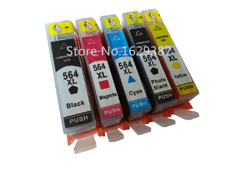 Cartucho de tinta con chips para hp 564, Photosmart Premium, C309a, C309g,  C310a, C410a, 7510, 7520, 7525, D7560, 6520, 5520, 3520, 1 Juego|cartridge  valve|cartridge toolcartridge 22 - AliExpress