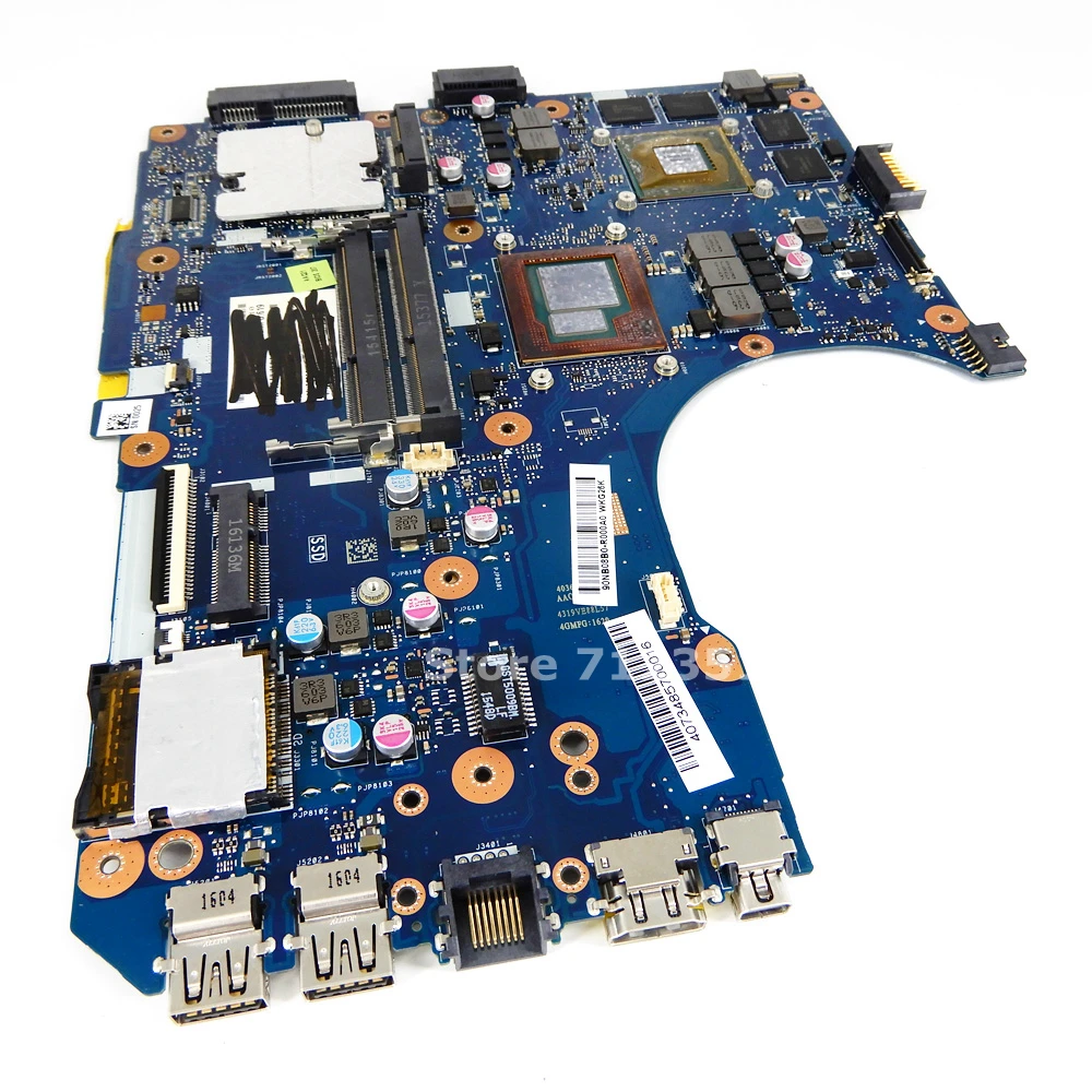  N551JW Motherboard I7-4750HQ CPU GTX960M 4G Mainboard for ASUS N551JB G551J G551 N551JW N551JK N551