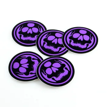 

Wholesale Custom Vinyl Material sticker Heat Resistant custom logo printing roll security sticker label ----DH12333