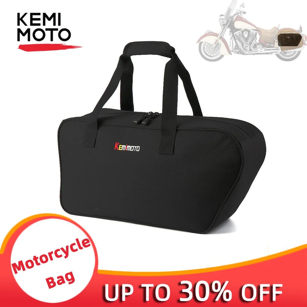 

Motorcycle bag Saddlebag Luggage Liners Travel Bag Tour Pak For Touring Road King Street Electra Glide For Honda GL1800