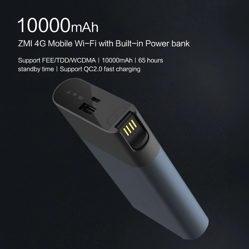 Обновление Xiaomi zmi mf885 Smart 4G роутер power bank 3G LTE беспроводной портативный WiFi точка